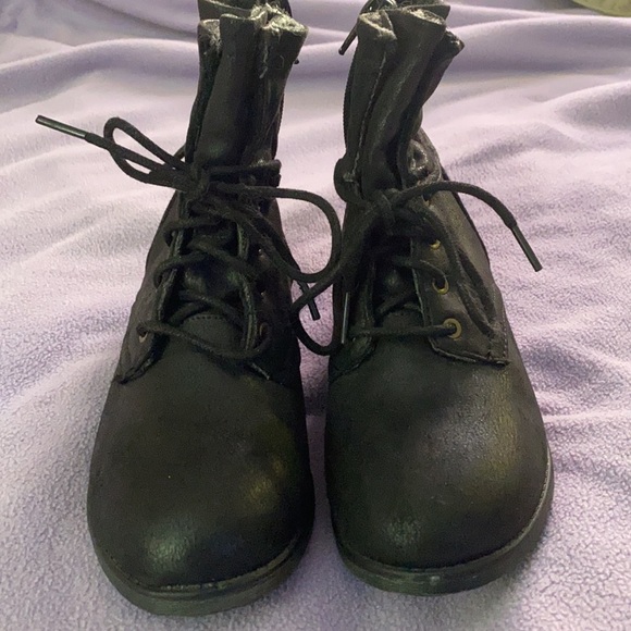 Girls Sonoma black ankle booties - Picture 2 of 8